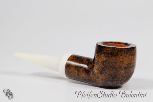 Briar Pipe CHACOM - TURBO contrast white