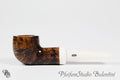 Briar Pipe CHACOM - TURBO contrast white